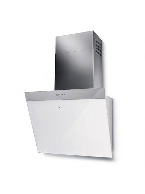 Campana Faber decorativa inclinada 55 cm Daisy blanca