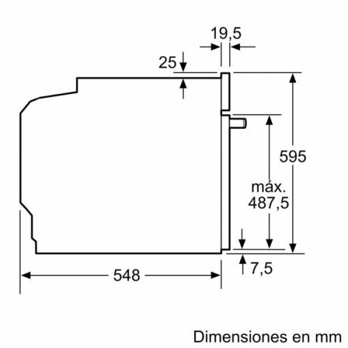 Siemens iQ300 Horno multifunción HB534AER3
